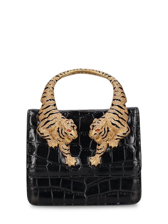 Luisaviaroma Borsa piccola Roar stampa coccodrillo