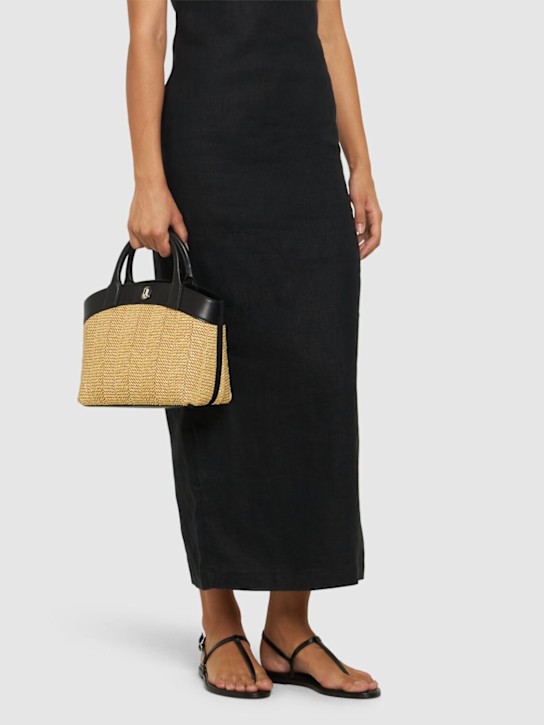 Luisaviaroma Borsa Piccola Tondo In Rafia