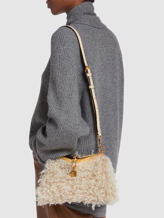 Luisaviaroma Borsa Piccola Vela In Misto Mohair
