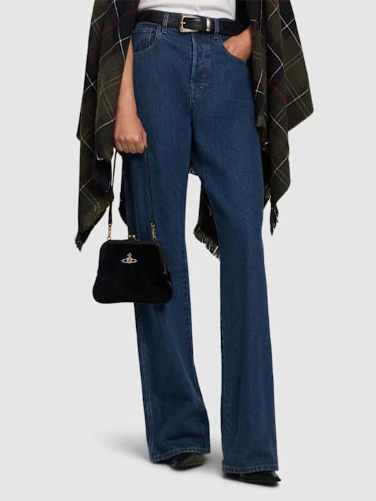 Luisaviaroma Borsa Pochette Vivienne In Velluto