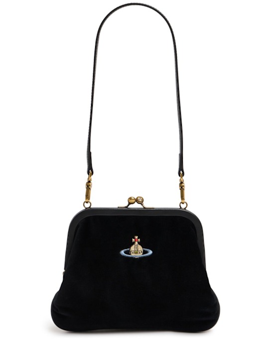 Luisaviaroma Borsa pochette Vivienne in velluto