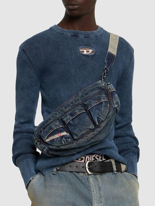 Luisaviaroma Borsa Re-edition Travel 3000 In Denim