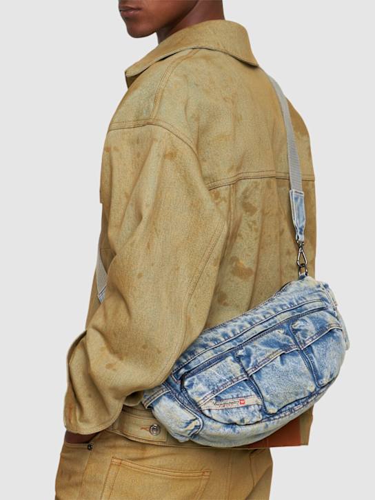 Luisaviaroma Borsa Re-edition Travel 3000 In Denim