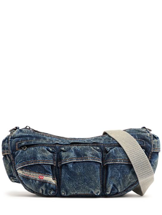 Luisaviaroma Borsa re-edition Travel 3000 in denim