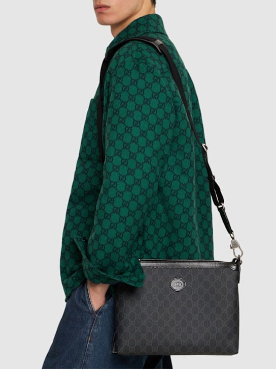 Luisaviaroma Borsa Retro GG Stampata