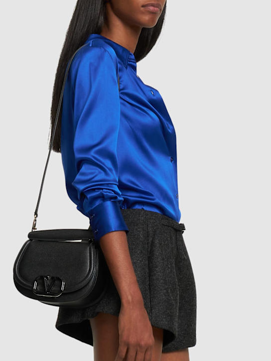 Luisaviaroma Borsa Saddle Vlogo In Pelle