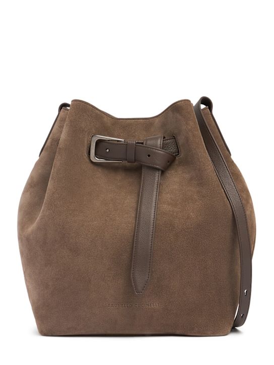 Luisaviaroma Borsa secchiello Softy in velluto