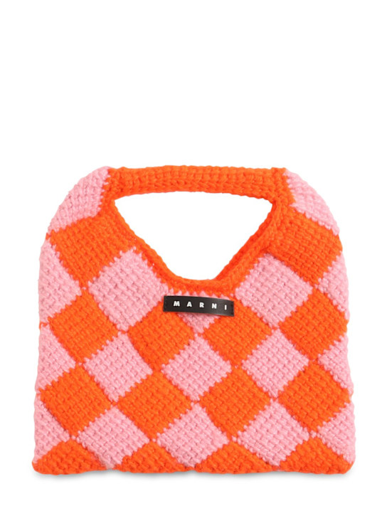 Luisaviaroma Borsa shopping color block con logo