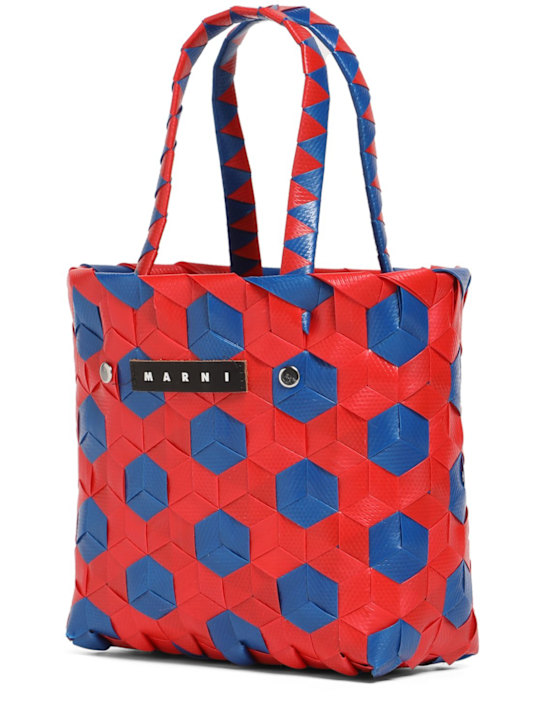 Luisaviaroma Borsa Shopping Color Block Con Logo