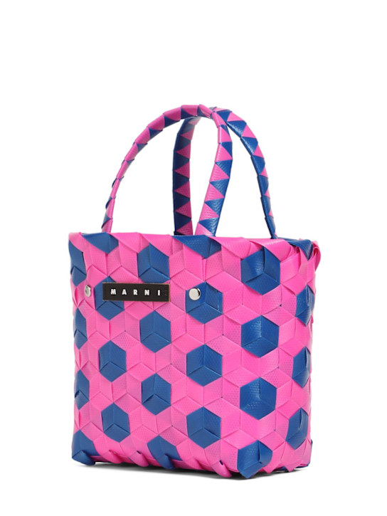 Luisaviaroma Borsa Shopping Color Block Con Logo