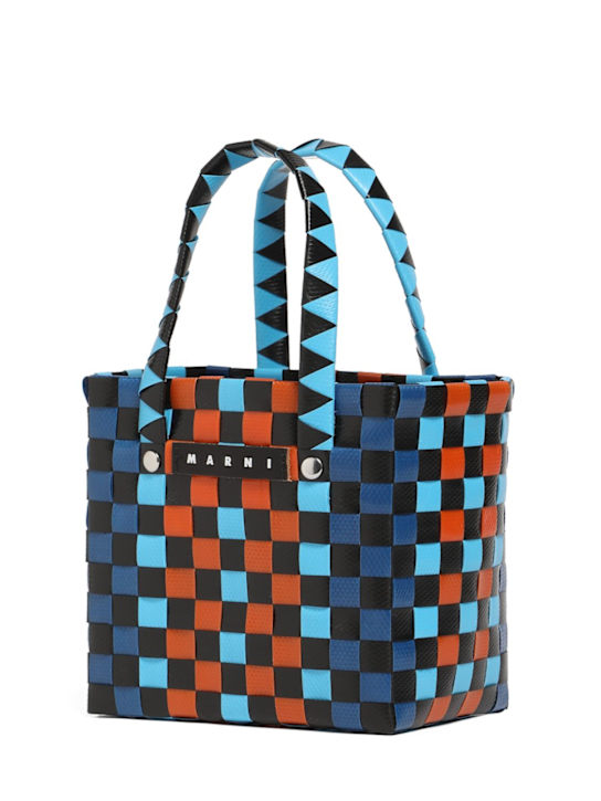 Luisaviaroma Borsa Shopping Color Block Con Logo