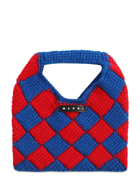 Luisaviaroma Borsa shopping color block con logo