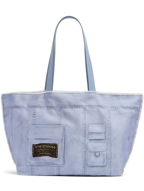 Luisaviaroma Borsa shopping in denim