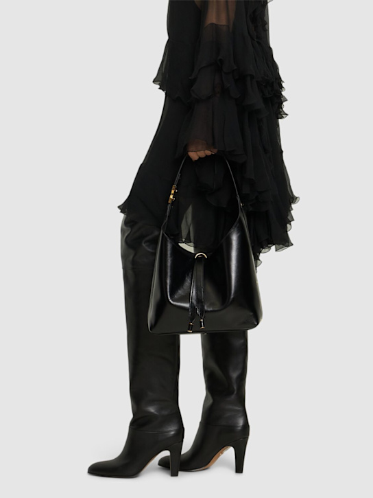 Luisaviaroma Borsa Shopping Marcie In Pelle Lucida