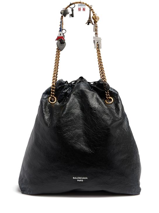 Luisaviaroma Borsa shopping media Crush in pelle