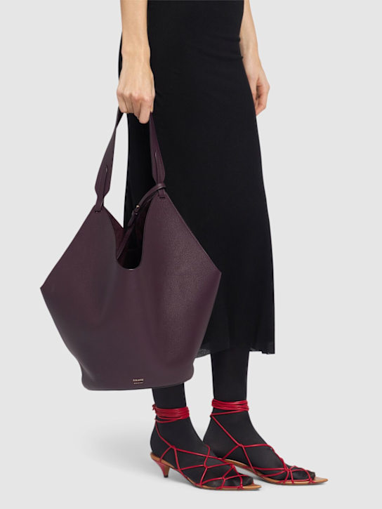 Luisaviaroma Borsa Shopping Media Lotus In Pelle