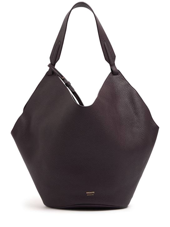 Luisaviaroma Borsa shopping media Lotus in pelle