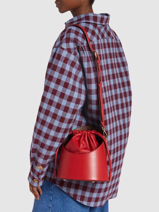 Luisaviaroma Borsa Shopping Media Saturno In Pelle
