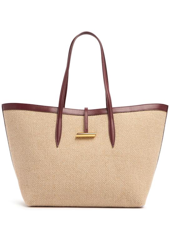 Luisaviaroma Borsa shopping Penne in lino