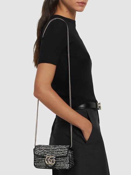 Luisaviaroma Borsa Super Mini GG Marmont In Pelle