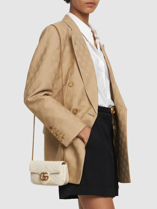 Luisaviaroma Borsa Super Mini GG Marmont In Pelle