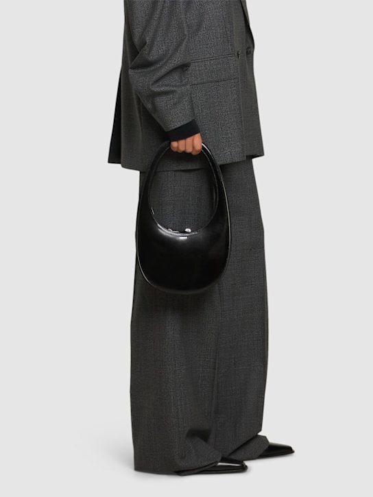 Luisaviaroma Borsa Swipe In Pelle Lucida