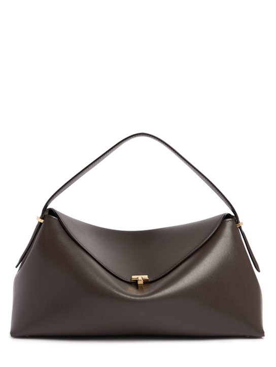 Luisaviaroma Borsa T-Lock in pelle con manico