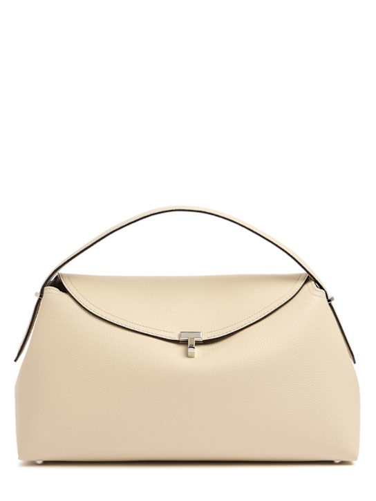 Luisaviaroma Borsa T-Lock in pelle martellata