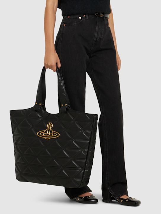 Luisaviaroma Borsa Talitha In Pelle Trapuntata