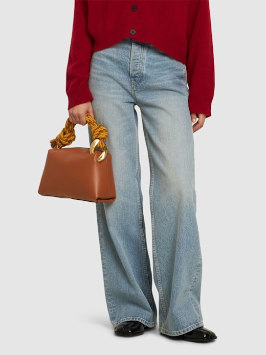 Luisaviaroma Borsa The Small JWA In Pelle Liscia