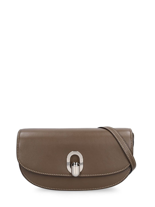 Luisaviaroma Borsa The Tondo Crescent in pelle