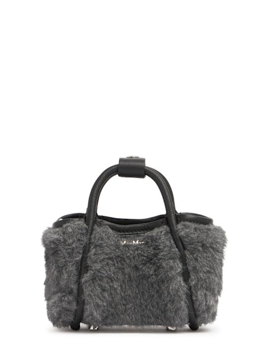 Luisaviaroma Borsa XXS TMarin in teddy con manico
