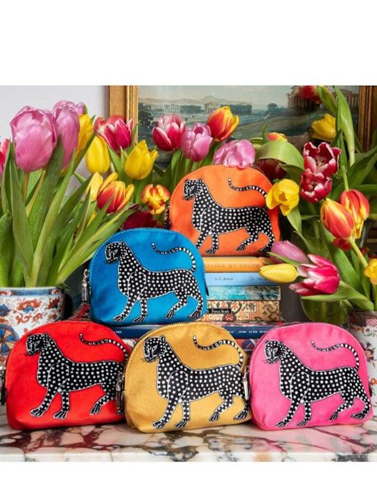 Luisaviaroma Borsettina Velvet Makeup Bag