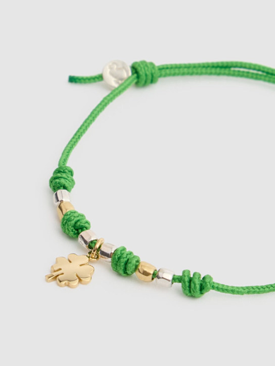 Luisaviaroma Bracciale 9kt Con Charm Clover
