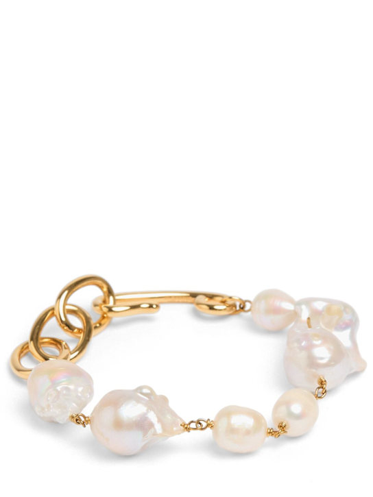 Luisaviaroma Bracciale a catena Grainy con perle