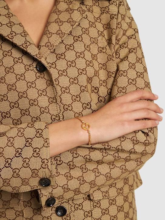 Luisaviaroma Bracciale Gucci Blondie In Ottone