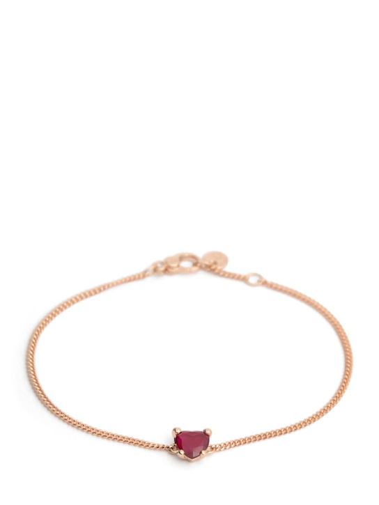 Luisaviaroma Bracciale in oro 9kt / rubino sintetico