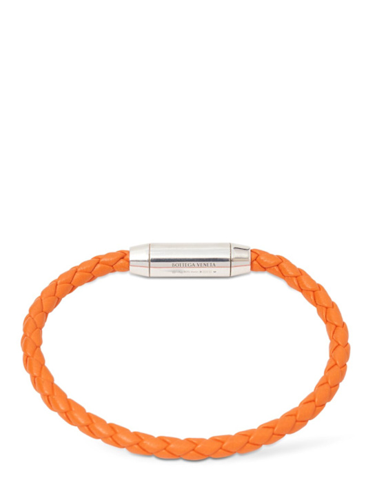 Luisaviaroma Bracciale in pelle intrecciata