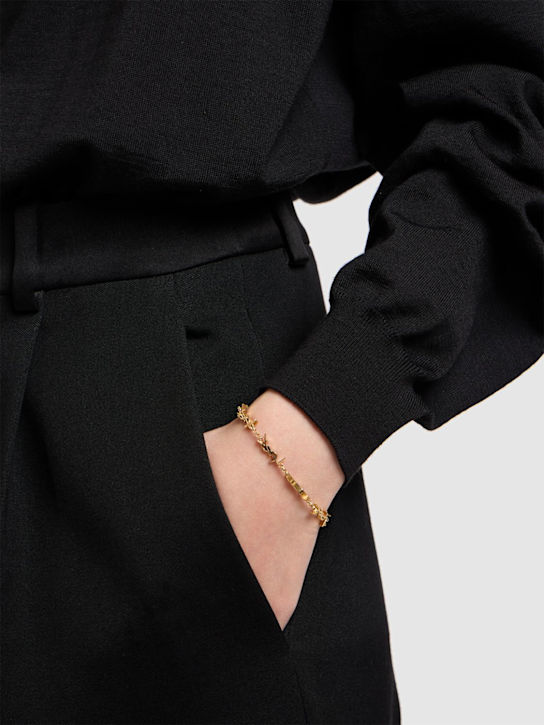 Luisaviaroma Bracciale YSL Cassandre In Ottone
