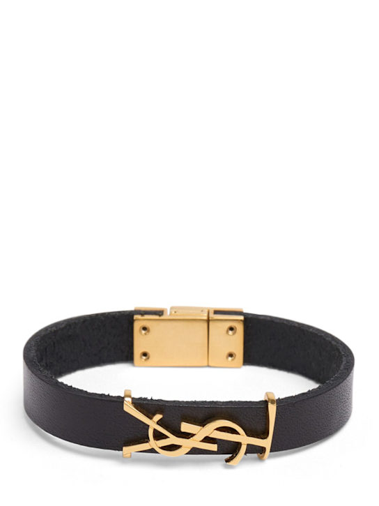 Luisaviaroma Bracciale YSL in pelle