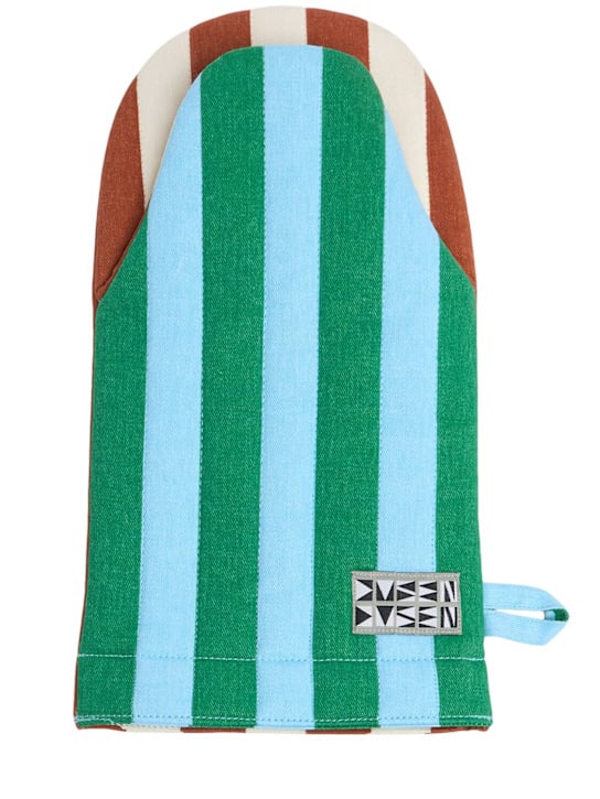 Luisaviaroma Broccoli cotton oven mitt