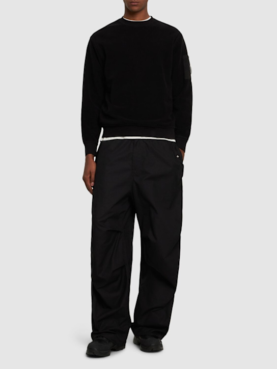 Luisaviaroma Brushed Emerized Crewneck Sweatshirt