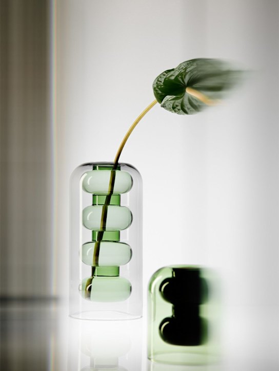 Luisaviaroma Bump Tall Green Vase