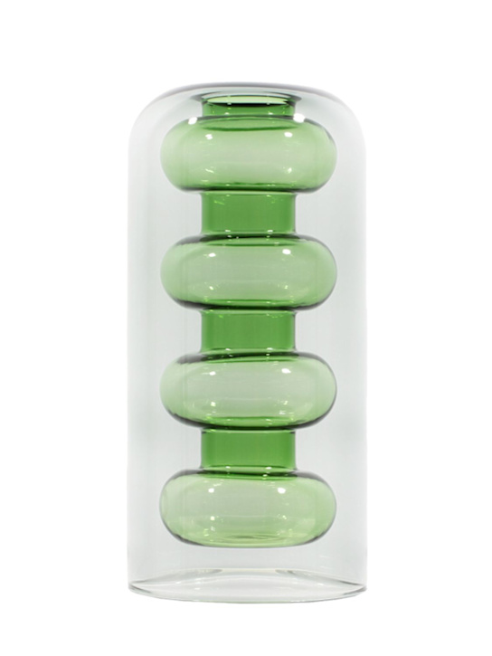 Luisaviaroma Bump tall green vase