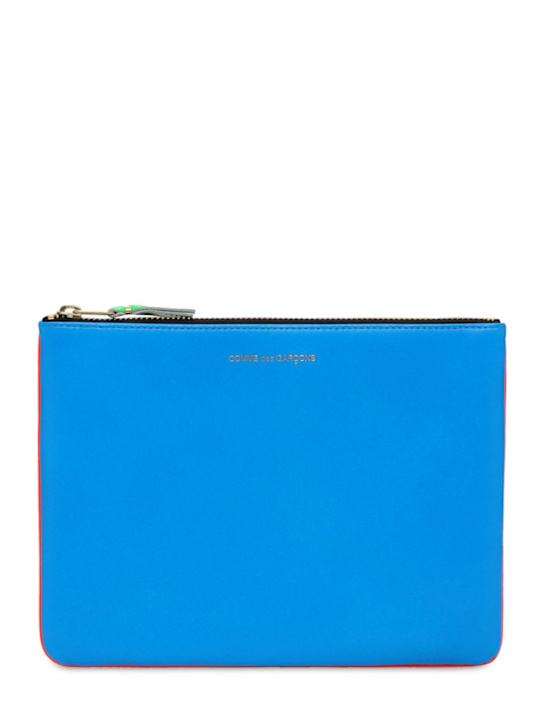 Luisaviaroma Busta in pelle bicolor