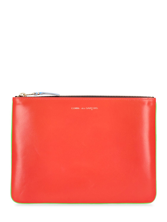 Luisaviaroma Busta in pelle bicolor