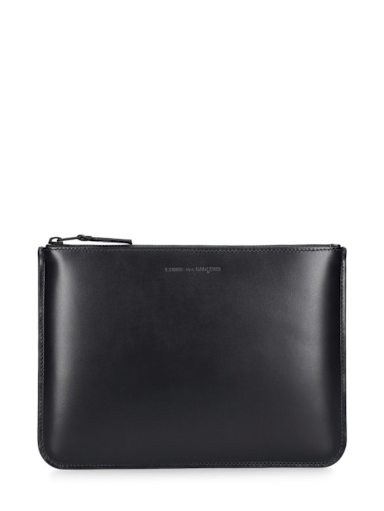 Luisaviaroma Busta Very Black in pelle