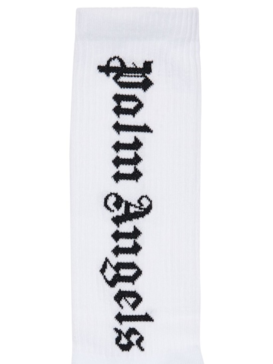 Luisaviaroma Calzini In Cotone Con Logo