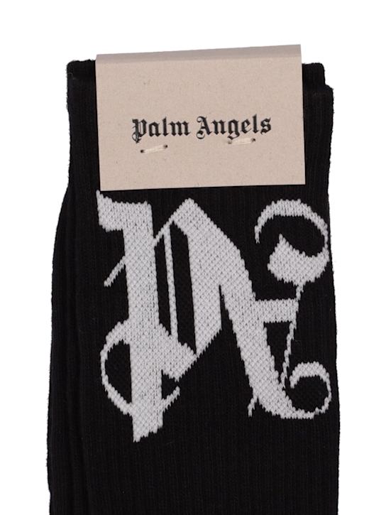 Luisaviaroma Calzini In Cotone Monogram