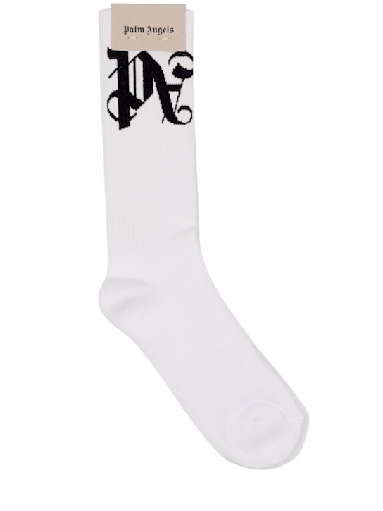 Luisaviaroma Calzini in misto cotone monogram